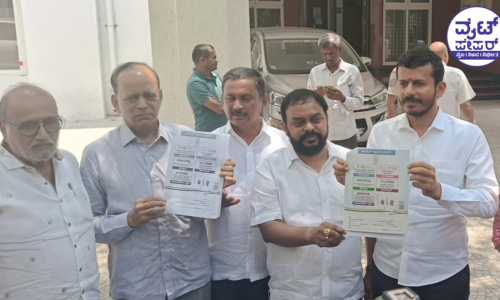 ಕಾಂಗ್ರೆಸ್ ಗ್ಯಾರಂಟಿ ಕಾರ್ಡುಗಳ ಹಂಚಿಕೆ ವಿರುದ್ಧ ಚುನಾವಣಾ ಆಯೋಗಕ್ಕೆ ದೂರು ನೀಡಿದ ಜೆಡಿಎಸ್