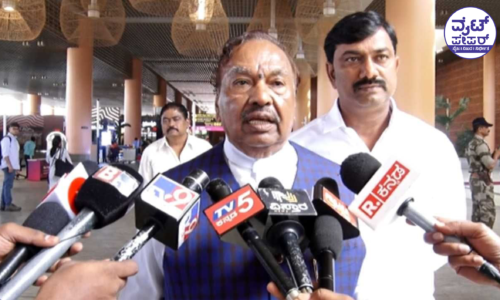 ನಾಳೆ ಬೆಳಗ್ಗೆ 10 ಗಂಟೆಗೆ ನಾಮಪತ್ರ ಸಲ್ಲಿಸುವೆ: ಈಶ್ವರಪ್ಪ