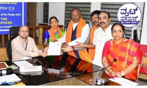 ರಾಜ್ಯದ 2ನೇ ಹಂತದ ಲೋಕಸಭಾ ಚುನಾವಣೆಗೆ 57 ನಾಮಪತ್ರಗಳು ಸಲ್ಲಿಕೆ