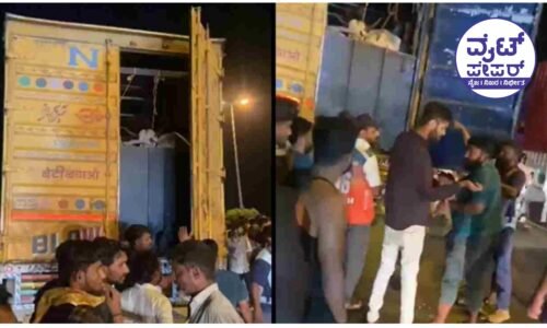 ಅಕ್ರಮ ಗೋ ಸಾಗಾಟ: ಹಿಂದೂ ಕಾರ್ಯಕರ್ತರಿಂದ ನೈತಿಕ ಪೊಲೀಸ್ ಗಿರಿ