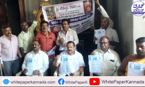 ದೇವನಹಳ್ಳಿ ಶ್ರೀ ಚೌಡೇಶ್ವರಿ ದೇವಾಲಯದ 11ನೇ ವಾರ್ಷಿಕೋತ್ಸವದ ಅಂಗವಾಗಿ ವಿಶೇಷ ಪೂಜೆ