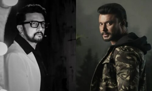 ಮೈಸೂರಲ್ಲಿ ಕಿಚ್ಚ ಸುದೀಪ್ ಅಬ್ಬರ : ಅಭಿಮಾನಿಗಳ ನಡುವೆ ‘ಮಾರ್ಕ್’ ಚಿತ್ರ ವೀಕ್ಷಣೆ