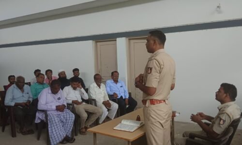 ಬಕ್ರೀದ್ ಹಬ್ಬದ ಪ್ರಯುಕ್ತ ಹಿಂದೂ- ಮುಸ್ಲಿಂ ಮುಖಂಡರ ಶಾಂತಿ ಸಭೆ