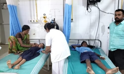 ಮಧ್ಯಾಹ್ನದ ಬಿಸಿಯೂಟ ಸೇವಿಸಿ 59ಕ್ಕೂ ಹೆಚ್ಚು ಮಕ್ಕಳು ಅಸ್ವಸ್ಥ