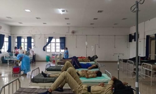 ಎನ್ ಸಿ ಸಿ ಕ್ಯಾಂಪಿನ ಮಕ್ಕಳ ಆರೋಗ್ಯದಲ್ಲಿ ಏರುಪೇರು