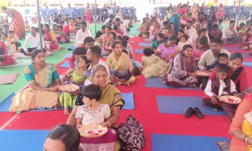 ಸನ್ ರೈಸ್ ಇಂಟರ್ನ್ಯಾಷನಲ್ ಸ್ಕೂಲ್ ನಲ್ಲಿ ಮಕ್ಕಳಿಗೆ ಅಕ್ಷರಾಭ್ಯಾಸ