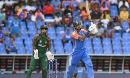ಭಾರತದ ಆಕ್ರಮಣಕಾರಿ ಬ್ಯಾಟಿಂಗ್ ಗೆ ತತ್ತರಿಸಿದ ಬಾಂಗ್ಲಾ