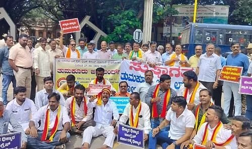 ಹೇಮಾವತಿ ಎಕ್ಸ್ ಪ್ರೆಸ್ ಕೆನಾಲ್ ಲಿಂಕ್ ವಿರೋಧಿಸಿ ಬಂದ್