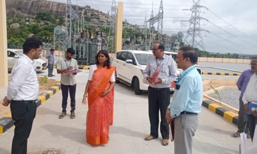 ತುಮಕೂರು: ಕೆಪಿಟಿಸಿಎಲ್ ಉಪಸ್ಥಾವರಗಳಿಗೆ ಜಿಲ್ಲಾಧಿಕಾರಿ ಭೇಟಿ