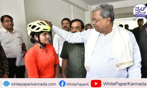 ಮಹಿಳಾ ಕ್ರೀಡಾಪಟು ಆಶಾ ಮಾಳವೀಯ ಅವರ 28 ರಾಜ್ಯಗಳ ಸೈಕಲ್ ಯಾತ್ರೆಗೆ ಸಿದ್ದರಾಮಯ್ಯ ಶುಭ