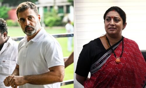 ಸ್ಮೃತಿ ಇರಾನಿ ವಿರುದ್ಧ ಅವಹೇಳನಕಾರಿ ಪದಬಳಕೆ ನಿಲ್ಲಿಸಿ: ರಾಹುಲ್ ಗಾಂಧಿ