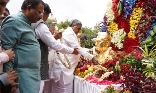ಡಾ.ಬಾಬು ಜಗಜೀವನ ರಾಂ ದೇಶದ ಜನರಿಗೆ ಆಹಾರ ಭದ್ರತೆ ಒದಗಿಸಿದವರು: ಮುಖ್ಯಮಂತ್ರಿ ಸಿದ್ದರಾಮಯ್ಯ