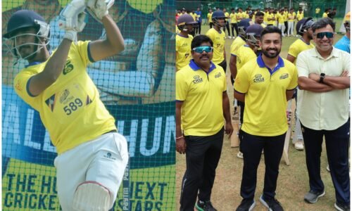 ಭವಿಷ್ಯದ ಕ್ರಿಕೆಟ್ ಸ್ಟಾರ್ ಗಳಿಗಾಗಿ ಪ್ರತಿಭಾನ್ವೇಷಣೆ ಮಾಡಿದ ಮೈಸೂರು ವಾರಿಯರ್ಸ್
