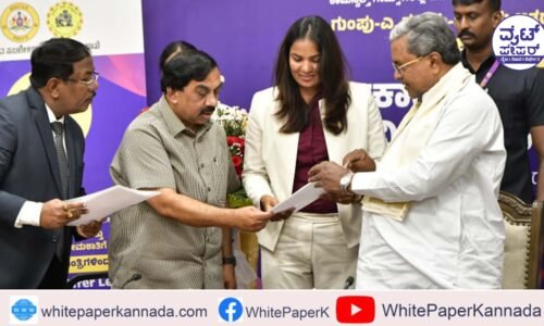 ಕ್ರೀಡಾ ಸಾಧಕರಿಗೆ ನೇಮಕಾತಿ ಅವಕಾಶ ಪತ್ರ ವಿತರಿಸಿದ ಸಿಎಂ