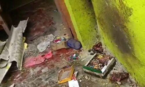 ಹೊಸಕೋಟೆಯಲ್ಲಿ ನಾಡ ಬಾಂಬ್ ಸ್ಫೋಟ: ಮಗ ಸಾವು, ತಂದೆ ಸ್ಥಿತಿ ಗಂಭೀರ