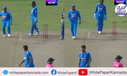 ಪಂದ್ಯದ ಮಧ್ಯದಲ್ಲೇ ವಾಷಿಂಗ್ಟನ್‌ನನ್ನು ಹೊಡೆಯಲು ಹೋದ ರೋಹಿತ್ !