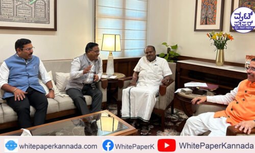 ದಾಂಡೇಲಿಯಲ್ಲಿ ಕೈಗಾರಿಕೆಗಳ ಸ್ಥಾಪನೆಗೆ ಕೇಂದ್ರ ಸಚಿವ ಎಚ್.ಡಿ.ಕುಮಾರಸ್ವಾಮಿ ಅವರಿಗೆ ಮನವಿ