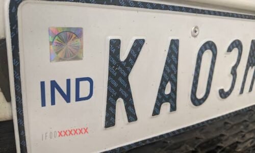 ಎಚ್ಎಸ್ಆರ್ ಪಿ ನಂಬರ್ ಪ್ಲೇಟ್ ಇಲ್ಲದಿದ್ದರೆ 500 ರೂ ದಂಡ