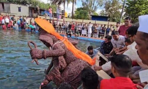 ಗಣೇಶ ಮೆರವಣಿಗೆ ವೇಳೆ ಟ್ರ್ಯಾಕ್ಟರ್ ಹರಿದು ವ್ಯಕ್ತಿ ಸಾವು