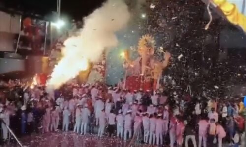 ದಾಖಲೆ ಬರೆದ ಬೆಳಗಾವಿಯ ಗಣೇಶೋತ್ಸವ ಮೆರವಣಿಗೆ