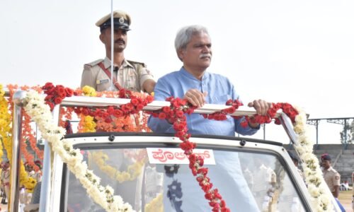 ಕಲ್ಯಾಣ ಕರ್ನಾಟಕ ಉತ್ಸವ: ಜಿಲ್ಲಾ ಉಸ್ತುವಾರಿ ಸಚಿವ ಶರಣಬಸಪ್ಪ ದರ್ಶನಾಪುರ ಅವರಿಂದ ಧ್ವಜಾರೋಹಣ