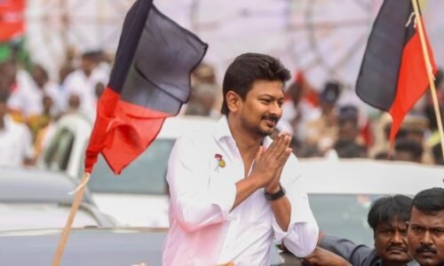 ತಮಿಳುನಾಡು ಉಪ ಮುಖ್ಯಮಂತ್ರಿಯಾಗಿ ಉದಯನಿಧಿ ಸ್ಟಾಲಿನ್ ಪ್ರಮಾಣವಚನ