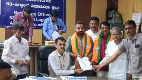 ತಾಯಿಯ ಸೂಚನೆಯಂತೆ ಒಳ್ಳೆಯ ಮುಹೂರ್ತದಲ್ಲಿ ನಾಮಪತ್ರ ಸಲ್ಲಿಸಿದ್ದೇನೆ: ಭರತ್ ಬೊಮ್ಮಾಯಿ