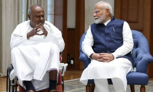 ‘ಕೊನೆ ಉಸಿರು ಎಳೆಯುವ ಮುನ್ನ ಮೇಕೆದಾಟುಗೆ ಮೋದಿ ಒಪ್ಪಿಗೆ ಕೊಡಿಸುತ್ತೇನೆ’:  H.D.ದೇವೇಗೌಡ