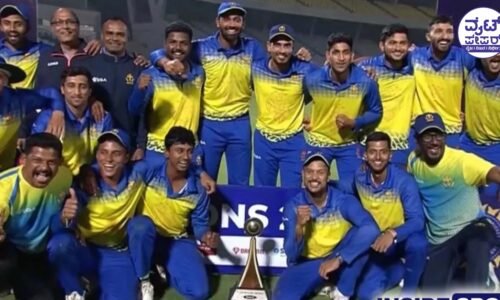 ವಿಜಯ್ ಹಜಾರೆ ಟ್ರೋಪಿ: ಕರ್ನಾಟಕ ಚಾಂಪಿಯನ್