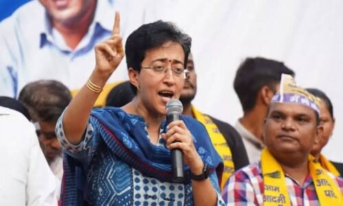 ದೆಹಲಿ ವಿಧಾನಸಭೆಯ ವಿರೋಧ ಪಕ್ಷದ ನಾಯಕಿಯಾಗಿ ಅತಿಶಿ ಮರ್ಲೆನಾ ಆಯ್ಕೆ