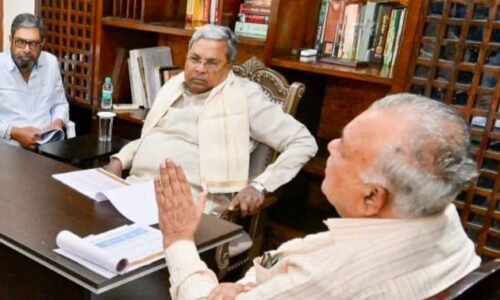 ಮರಾಠಿ ಪುಂಡಾಟಕ್ಕೆ ಬ್ರೆಕ್ ಹಾಕಲು ಅಗತ್ಯ ಕ್ರಮ : ಸಿಎಂ-ರಾಮಲಿಂಗ ರೆಡ್ಡಿ ಸಭೆ