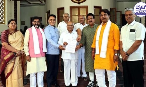 ಗ್ರೇಟರ್ ಬೆಂಗಳೂರು ವಿಧೇಯಕಕ್ಕೆ ಅಂಕಿತ ಹಾಕದಂತೆ ರಾಜ್ಯಪಾಲರಿಗೆ ಬಿಜೆಪಿ ಮನವಿ