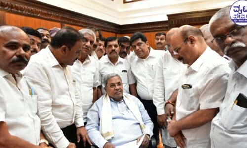 ಗುತ್ತಿಗೆದಾರರಿಂದ ಸಿಎಂ ಭೇಟಿ: ಬಾಕಿ ಬಿಲ್ ಪಾವತಿಗೆ ಮನವಿ