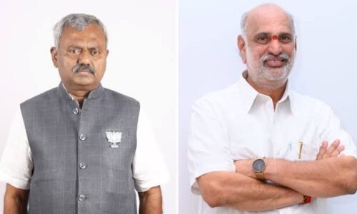 ಇಬ್ಬರು ರೆಬೆಲ್ ಶಾಸಕರ ವಿರುದ್ಧ ಶಿಸ್ತುಕ್ರಮ: ರಾಜ್ಯ ಬಿಜೆಪಿ ಶಿಸ್ತು ಸಮಿತಿ ಅಧ್ಯಕ್ಷ ಸೂಚನೆ