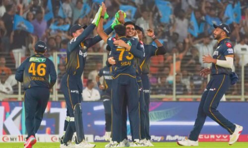 ಕನ್ನಡಿಗನ ಕಮಾಲ್: ರಾಜಸ್ಥಾನ ಮಣಿಸಿ ಅಗ್ರಸ್ಥಾನಕ್ಕೇರಿದ ಗುಜರಾತ್ ಟೈಟಾನ್ಸ್