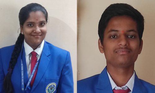 ಪಿಯುಸಿಯಲ್ಲಿ ವಿದ್ಯಾಚೇತನ ಕಾಲೇಜಿನ ವಿದ್ಯಾರ್ಥಿಗಳಾದ ಅನಿಕೇತ್, ಅನನ್ಯಾ ಸಾಧನೆ