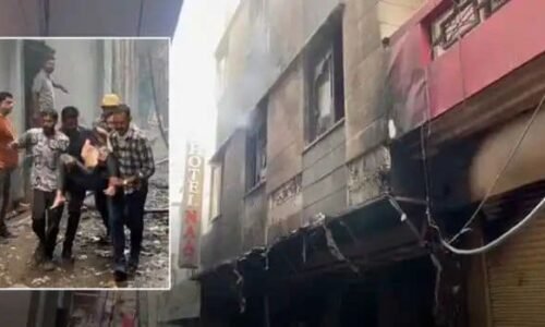 Breaking news: Ajmer: ಹೋಟೆಲ್‌ನಲ್ಲಿ ಬೆಂಕಿ ಅವಘಡ. ಮಗು ಸೇರಿ ನಾಲ್ವರು ಸಜೀವ ದಹನ, ನಾಲ್ವರು ಗಂಭೀರ