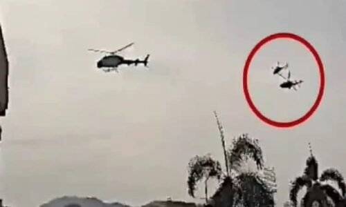 Breaking news :2 ಹೆಲಿಕಾಪ್ಟರ್‌ಗಳ ನಡುವೆ ಡಿಕ್ಕಿ : ಐವರು ಪ್ರಯಾಣಿಕರು ಸ್ಥಳದಲ್ಲೇ ಸಾವು.!