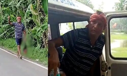 SHOCKING :ಅತ್ತಿಗೆಯ ಶಿರಚ್ಛೇದ ಮಾಡಿ ರುಂಡ ಹಿಡಿದು ಪೊಲೀಸ್ ಠಾಣೆಗೆ ಬಂದ ವ್ಯಕ್ತಿ:ವಿಡಿಯೋ ವೈರಲ್