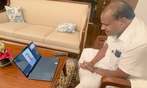 ಇಸ್ರೇಲ್‌ನಲ್ಲಿ ಯುದ್ಧ‌ ಪರಿಸ್ಥಿತಿ: ಕನ್ನಡಿಗರ ಜತೆ ಮಾತನಾಡಿದ ಕೇಂದ್ರ ಸಚಿವ ಹೆಚ್.ಡಿ.ಕೆ.