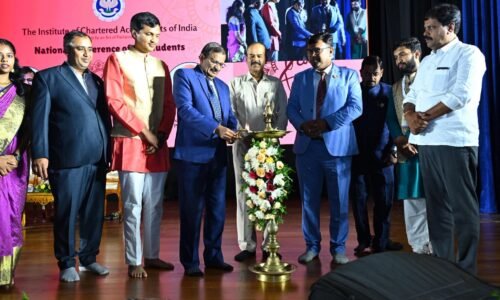 ಚಾರ್ಟೆಡ್ ಅಕೌಂಟೆಂಟ್ ವಿದ್ಯಾರ್ಥಿಗಳ ರಾಷ್ಟ್ರೀಯ ಸಮ್ಮೇಳನ ಉದ್ಘಾಟಿಸಿದ ಡಾ. C.N. ಮಂಜುನಾಥ್