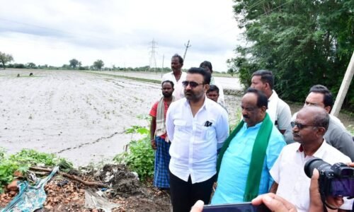ಧಾರವಾಡ ಜಿಲ್ಲೆಯ ಪ್ರವಾಹಪೀಡಿತ ಪ್ರದೇಶಗಳಿಗೆ ಸಚಿವ ಸಂತೋಷ್ ಲಾಡ್ ಭೇಟಿ