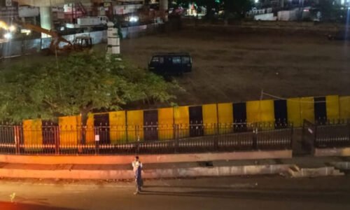 ಹುಬ್ಬಳ್ಳಿ: ಮೇಲ್ಸೇತುವೆ ಕಾಮಗಾರಿಗಾಗಿ ಈದ್ಗಾ ಮೈದಾನ ತೆರವು