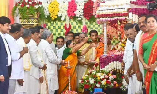 ಮೈಸೂರು ದಸರಾ ಉದ್ಘಾಟಿಸಿದ ಲೇಖಕಿ ಬಾನು ಮುಷ್ತಾಕ್ !