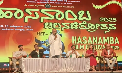 ಹಾಸನಾಂಬ ಫಿಲ್ಮ್ ಫೆಸ್ಟಿವಲ್ ಒಂದು ವಿನೂತನ ಪ್ರಯೋಗ: ಮುಂದೆ ಮತ್ತಷ್ಟು ವಿಜೃಂಭಿಸಲಿದೆ: ಶಿವಾನಂದ ತಗಡೂರು