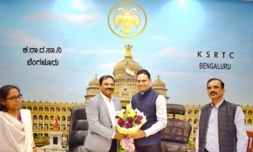 KSRTCಗೆ ದೆಹಲಿ ರಸ್ತೆ ಸಾರಿಗೆ ಸಂಸ್ಥೆ ವ್ಯವಸ್ಥಾಪಕ ನಿರ್ದೇಶಕರು ಹಾಗೂ ಅಧಿಕಾರಿಗಳ ತಂಡ ಭೇಟಿ