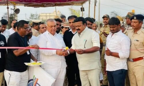 ರಾಣಿಬೆನ್ನೂರಿನಲ್ಲಿ 10.5 ಕೋಟಿ ವೆಚ್ಚದಲ್ಲಿ ಹೊಸ RTO ಕಟ್ಟಡ ಹಾಗೂ ಹೈಟೆಕ್ ಟ್ರ್ಯಾಕ್ : ಸಚಿವ ರಾಮಲಿಂಗಾ ರೆಡ್ಡಿ ಅವರಿಂದ ಉದ್ಘಾಟನೆ