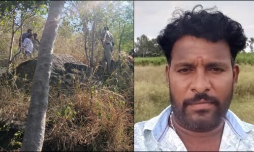 ಮಲೆಮಹದೇಶ್ವರ ಬೆಟ್ಟಕ್ಕೆ ಪಾದಯಾತ್ರೆ ಹೋಗುತ್ತಿದ್ದ ಭಕ್ತನ ಹೊತ್ತೊಯ್ದ ಚಿರತೆ