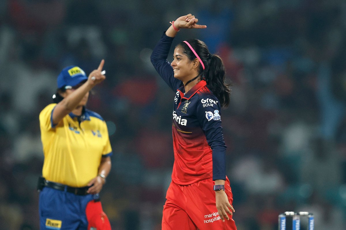 WPL ನಲ್ಲಿ ಕನ್ನಡತಿ ಶ್ರೇಯಾಂಕ ಕಮಾಲ್ : RCB ಗೆ ಹ್ಯಾಟ್ರಿಕ್ ಜಯ