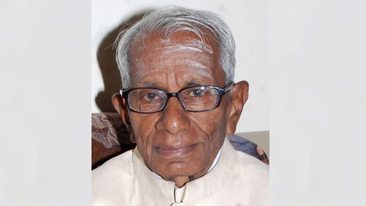 ಮಾಜಿ ಸಚಿವ, ಶತಾಯುಷಿ ರಾಜಕಾರಣಿ ಭೀಮಣ್ಣ ಖಂಡ್ರೆ ನಿಧನ
